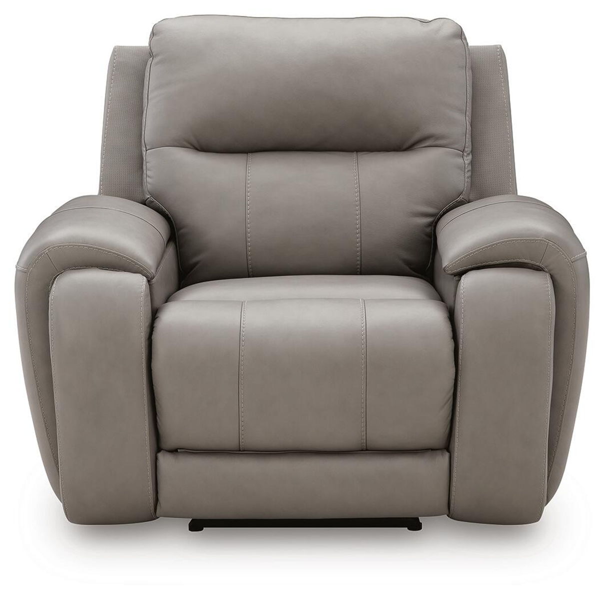 Real Moments - Power Recliner With Audio Seating - Ash - Image 6