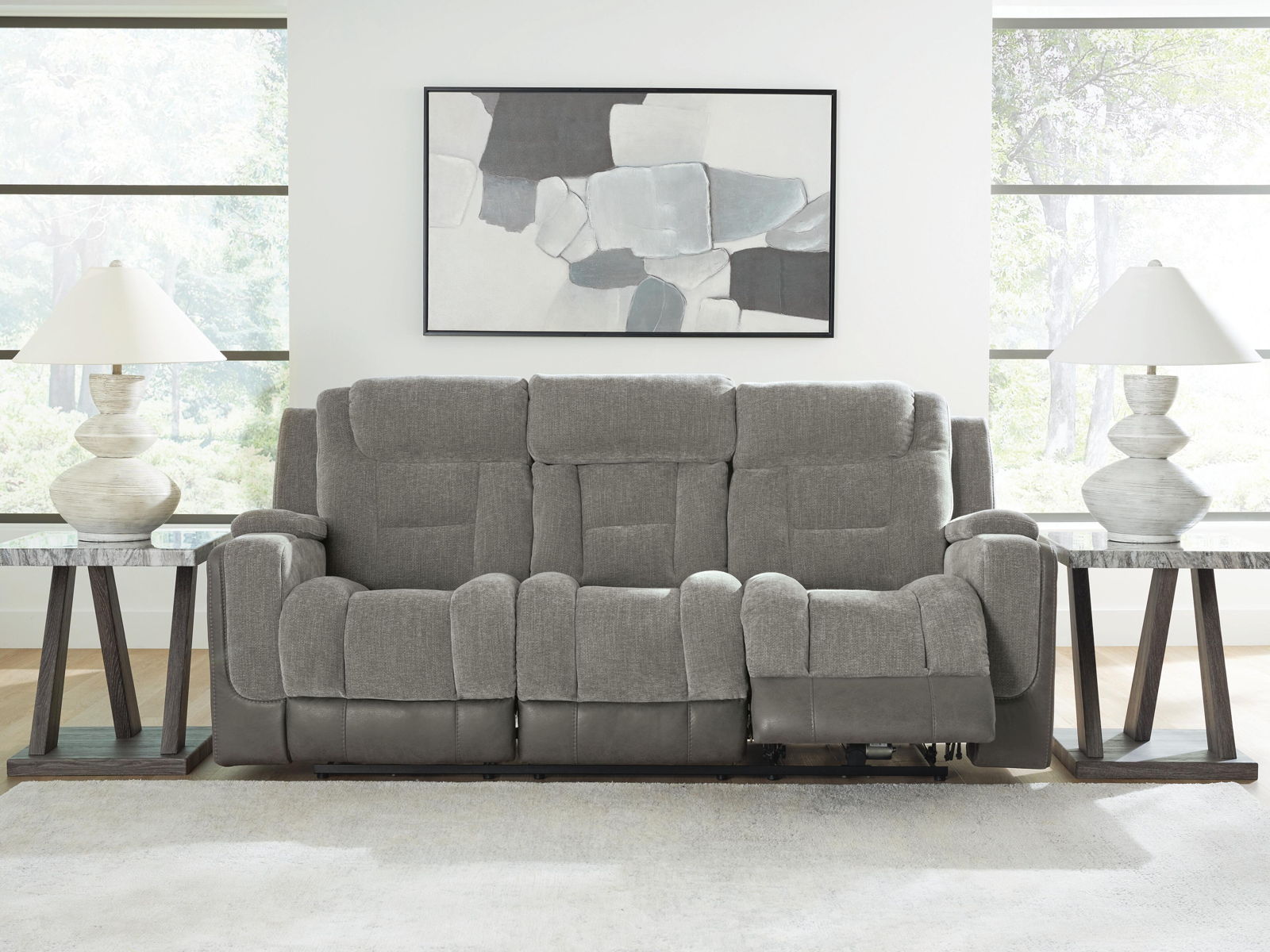 Mixed Motion - Power Reclining Sofa With Adjustable Headrest - Image 14