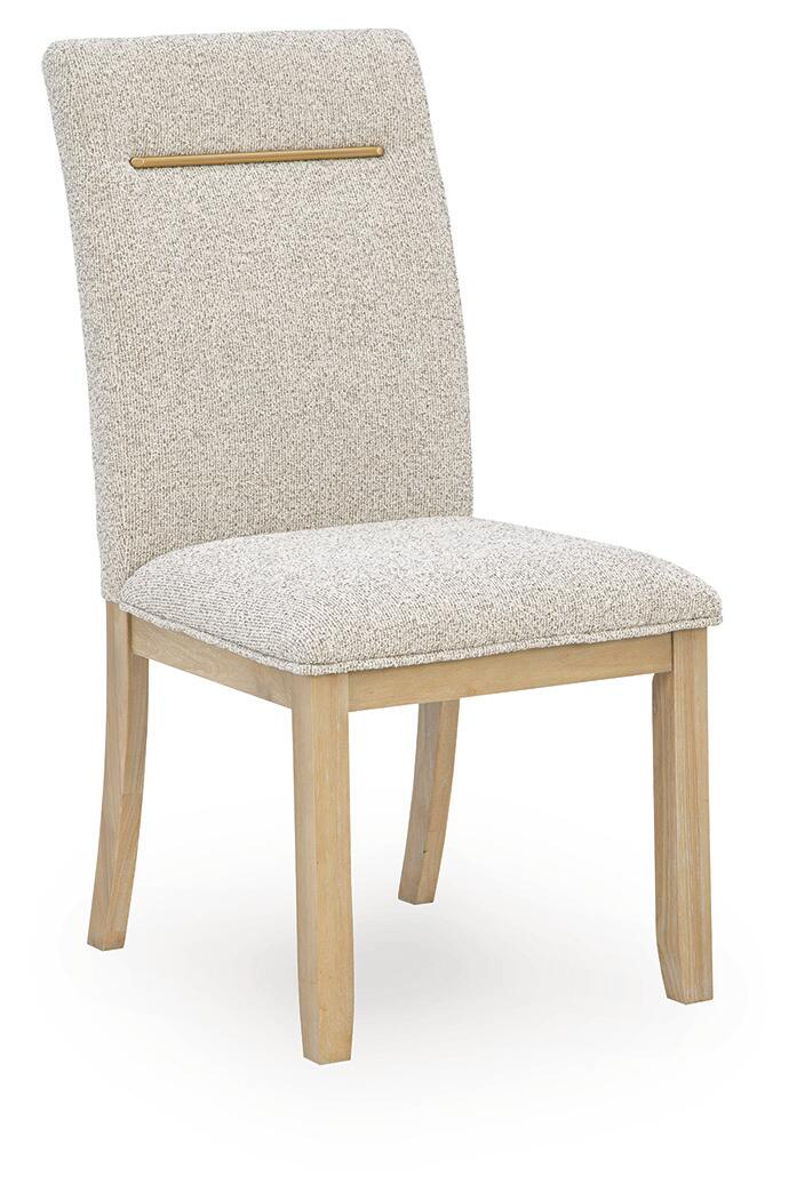 Lasinger - Dining Upholstered Side Chair (Set of 2) - Light Brown - Image 7
