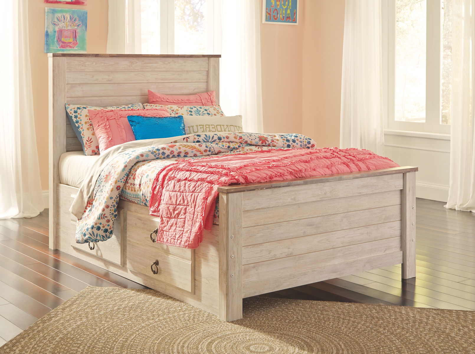 Willowton - Panel Bed - Image 7