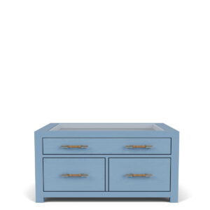 Rosalie - Collectors Cocktail Table - Blue