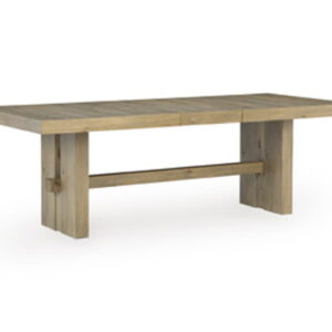 Lasinger - Rectangular Dining Room Extension Table - Light Brown