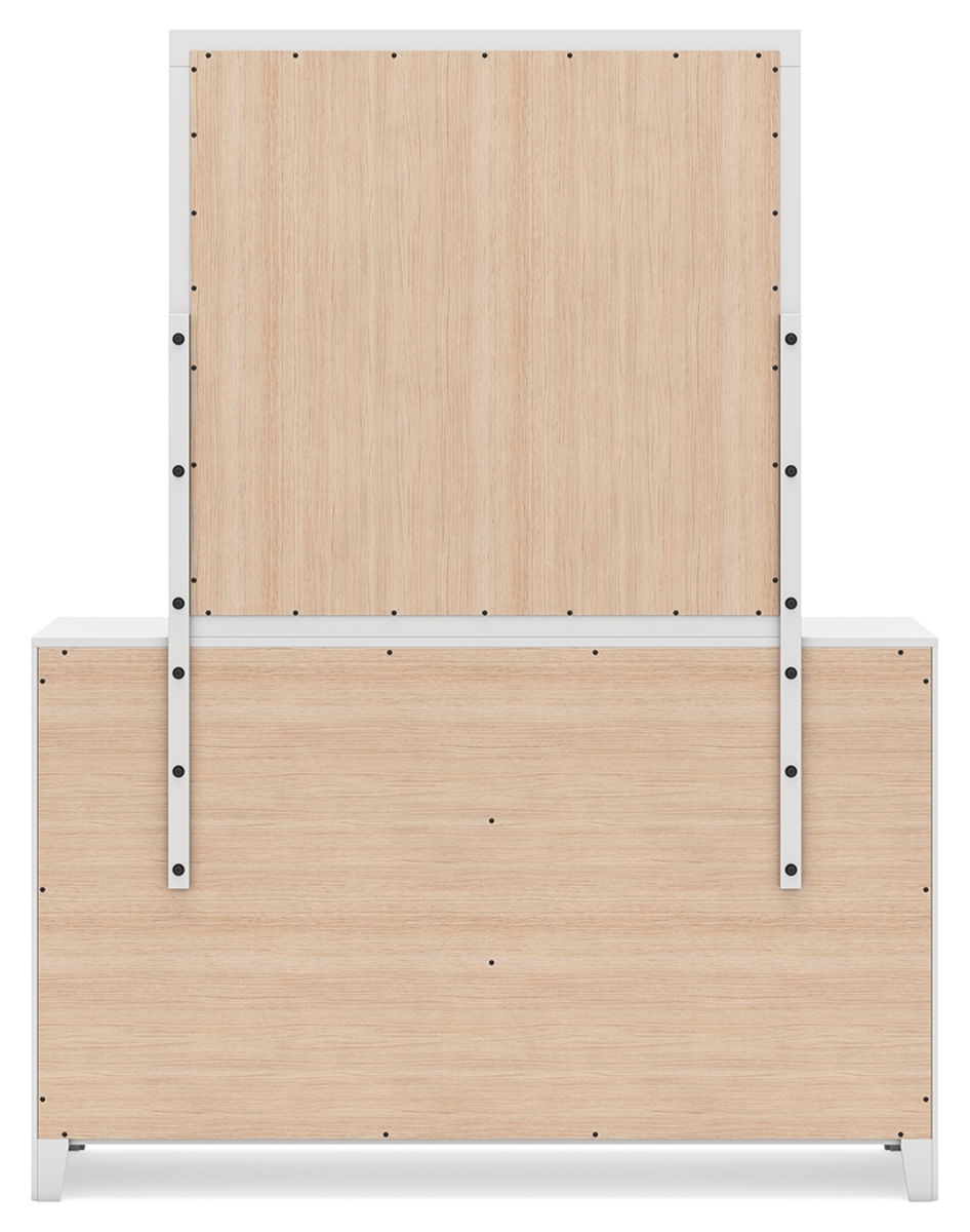 Binterglen - Dresser And Mirror - White - Image 8
