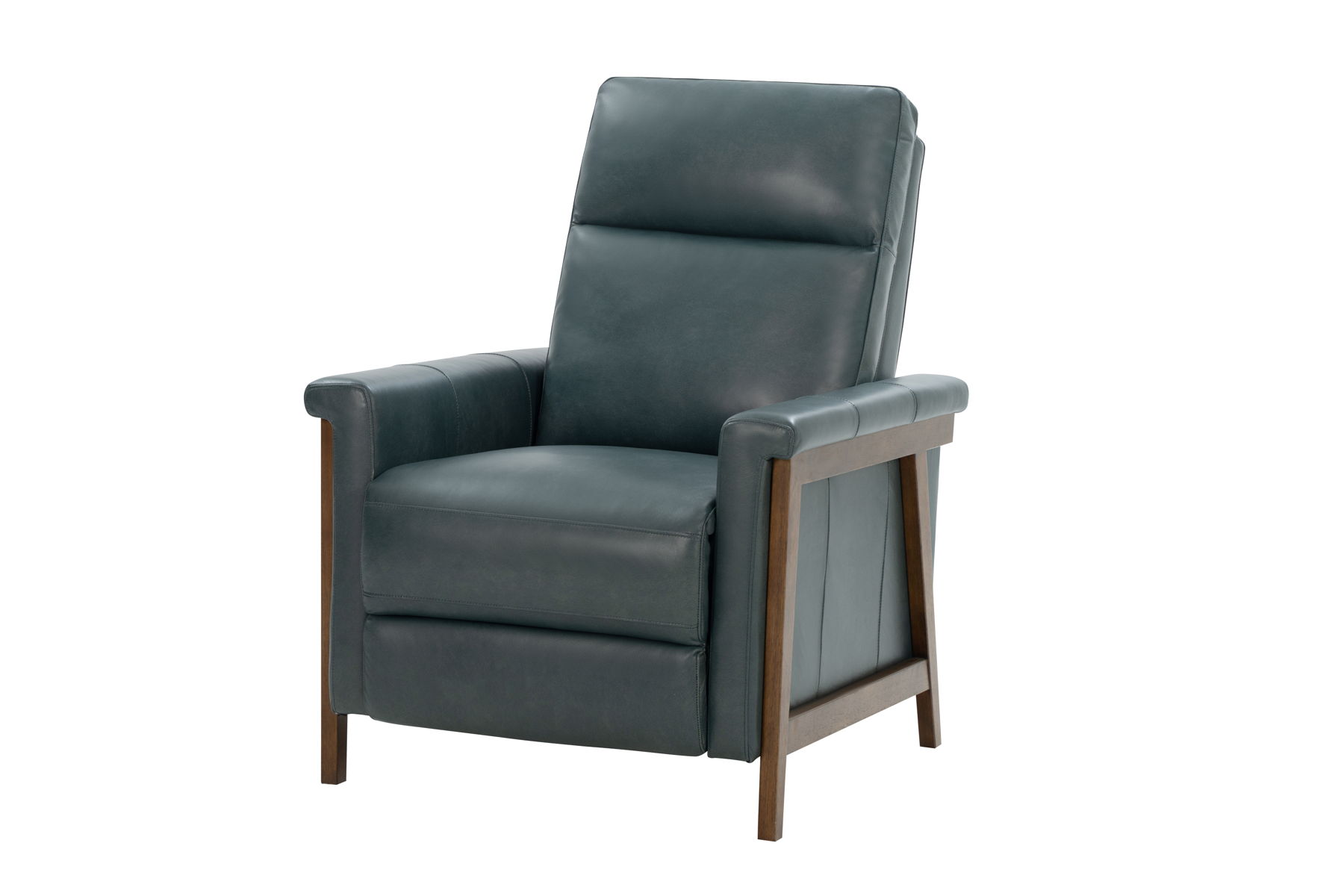 Lewiston (B) - Push Thru The Arm Recliner - Bluegray - Image 6