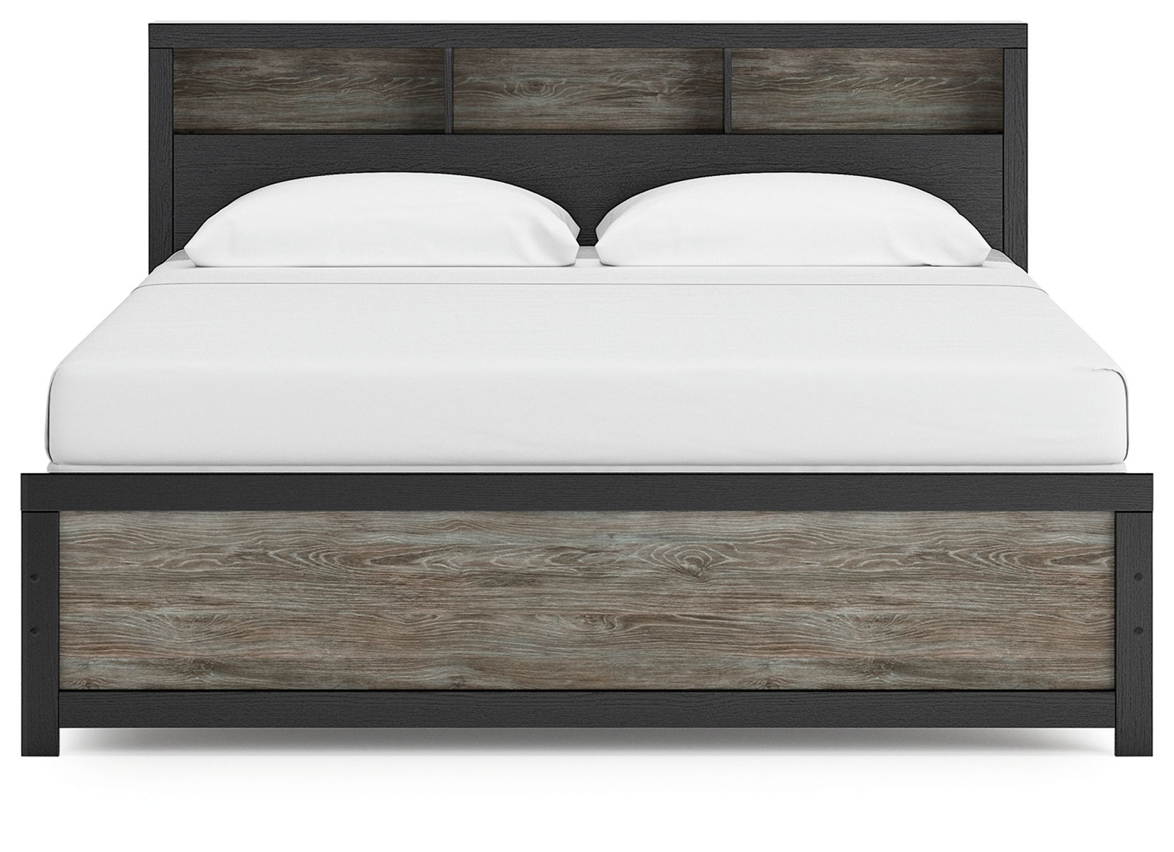 Broachmyn - Lighted Bookcase Panel Bed - Image 4