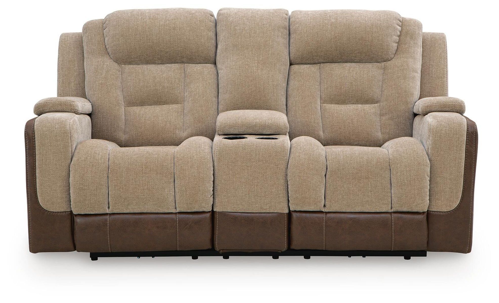 Mixed Motion - Power Reclining Loveseat With Console / Adjustable Headrest - Image 9