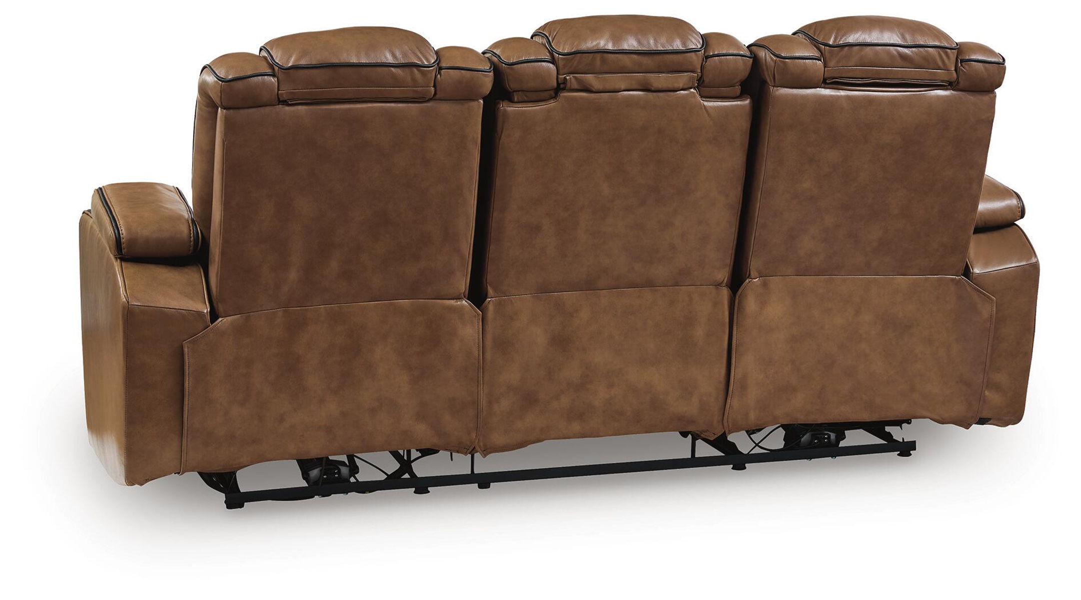 Gruaro - Power Reclining Sofa With Adjustable Headrest - Amber - Image 8