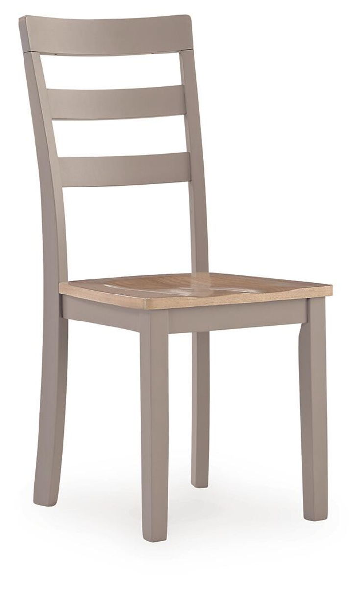 Harperfeld - Dining Room Side Chair (Set of 2) - Natural / Gray - Image 5