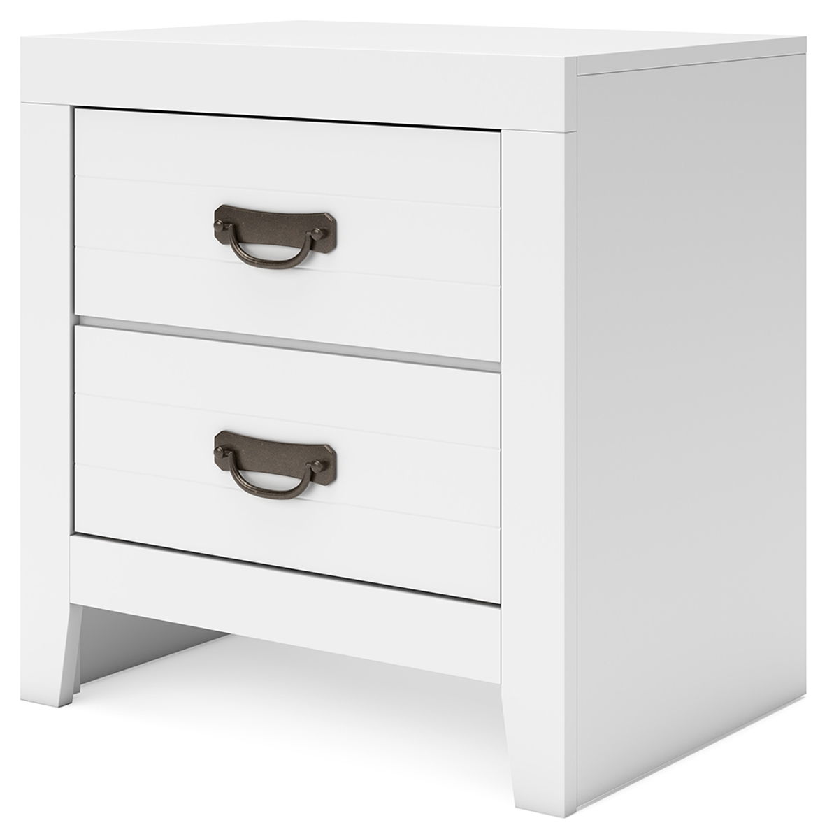 Binterglen - Two Drawer Night Stand - White - Image 8