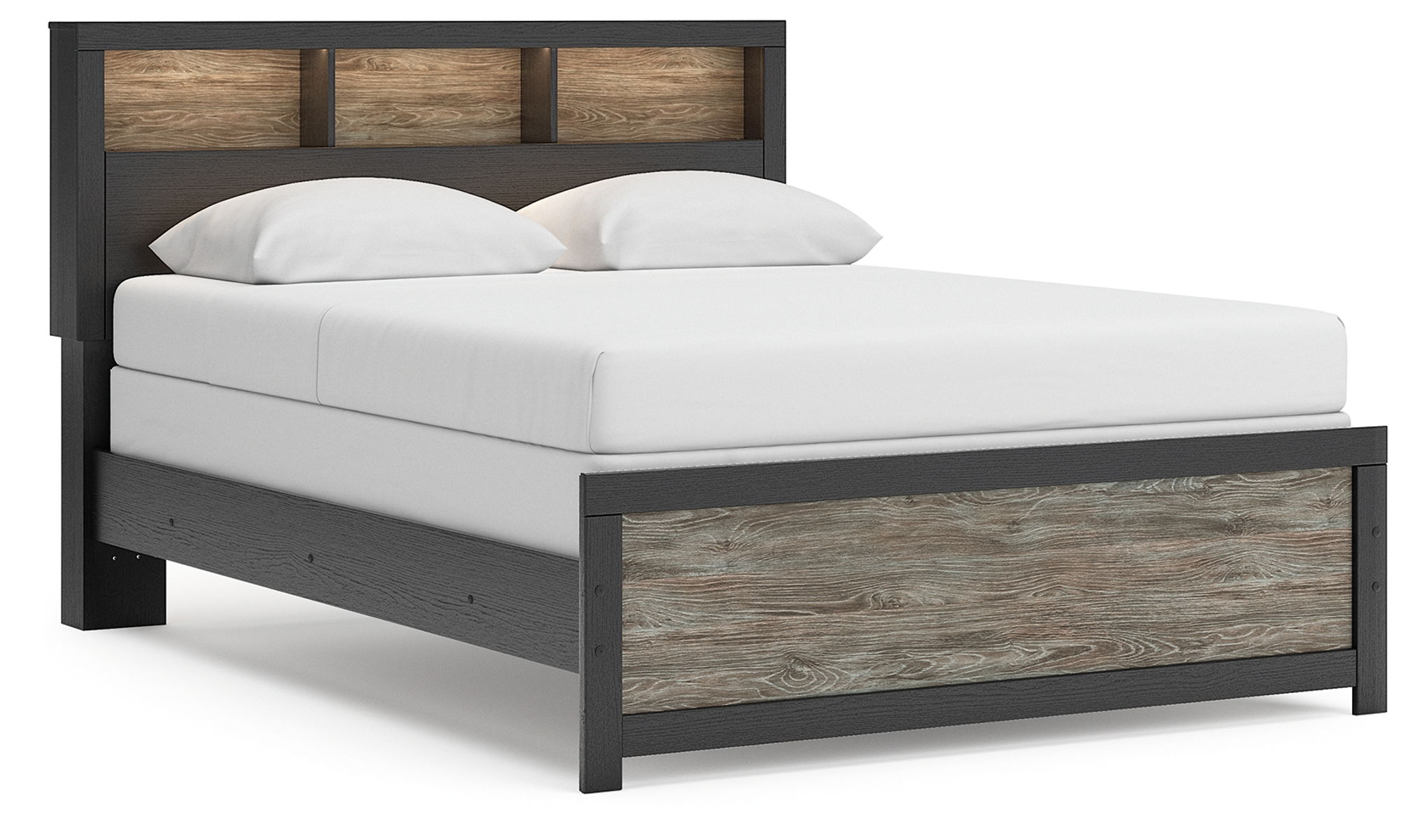 Broachmyn - Lighted Bookcase Panel Bed - Image 17