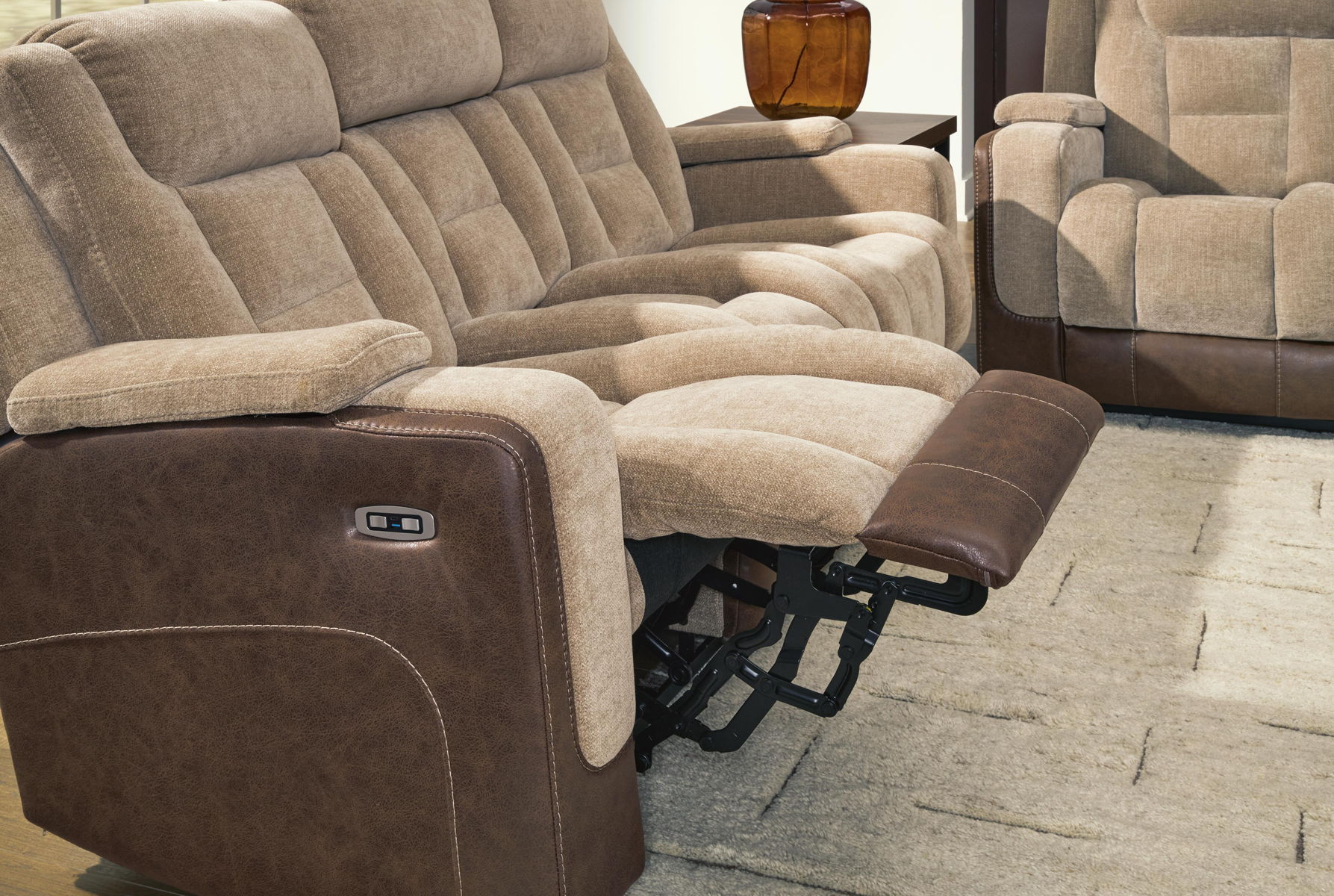 Mixed Motion - Power Reclining Sofa With Adjustable Headrest - Image 6