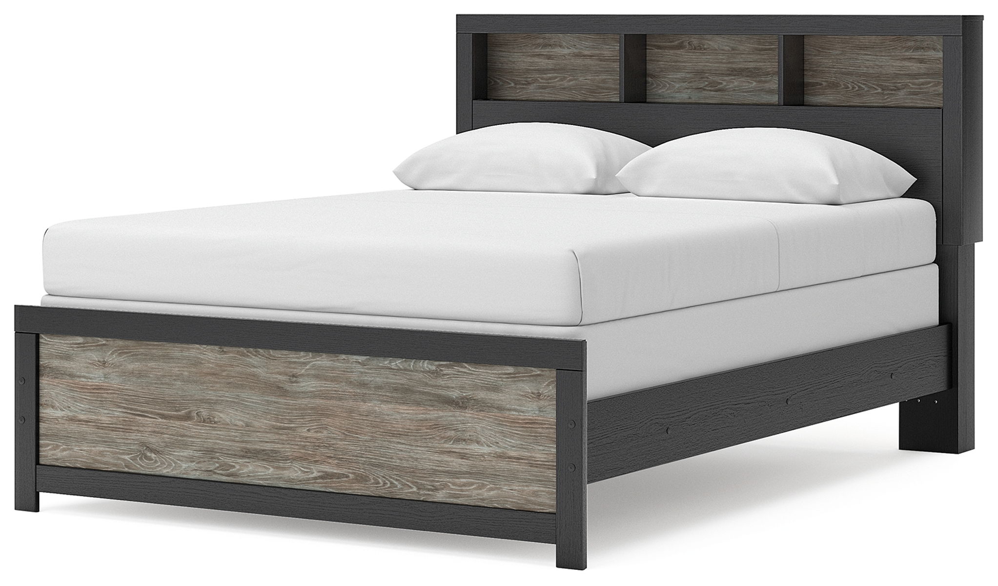 Broachmyn - Lighted Bookcase Panel Bed - Image 8