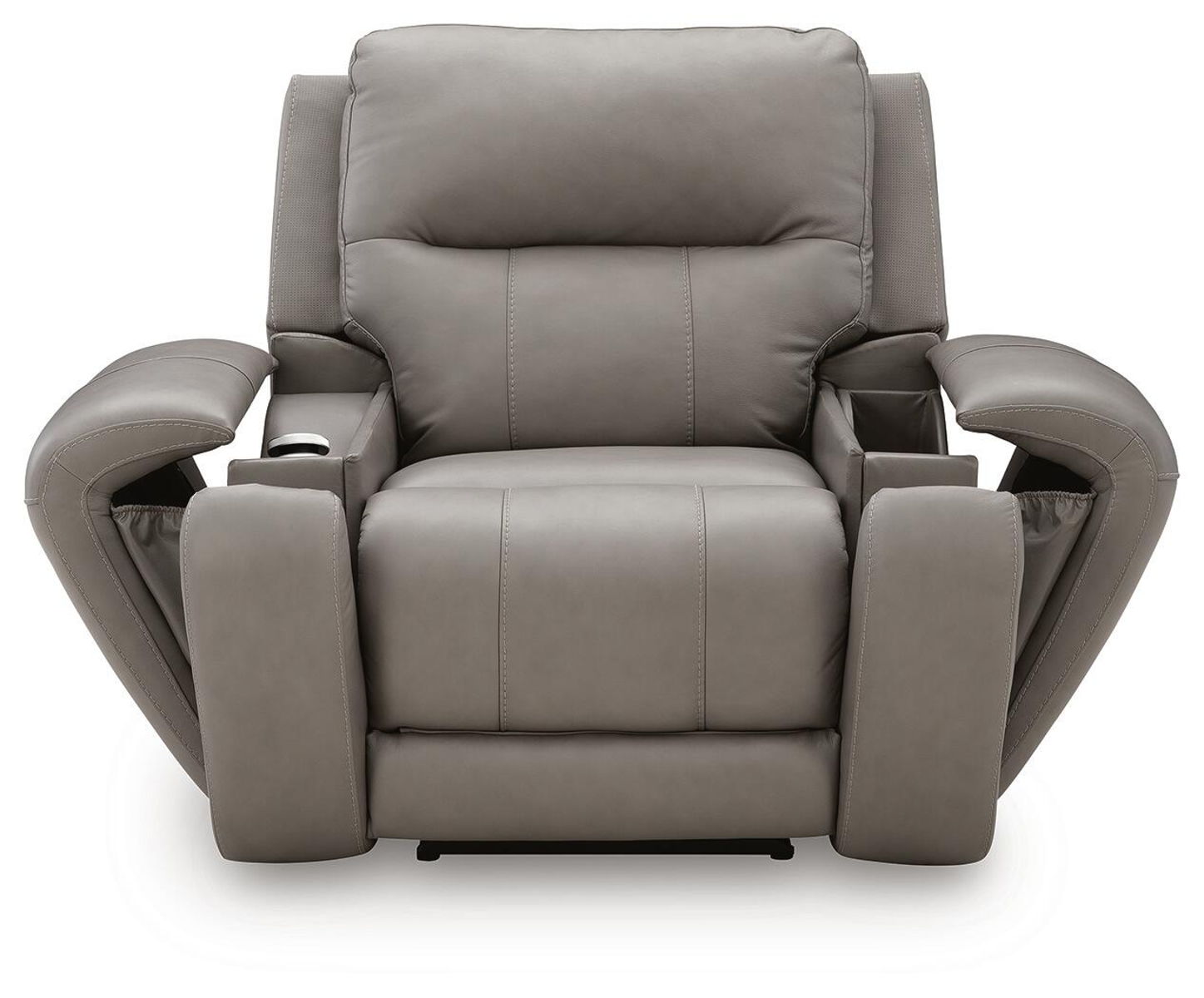 Real Moments - Power Recliner With Audio Seating - Ash - Image 12