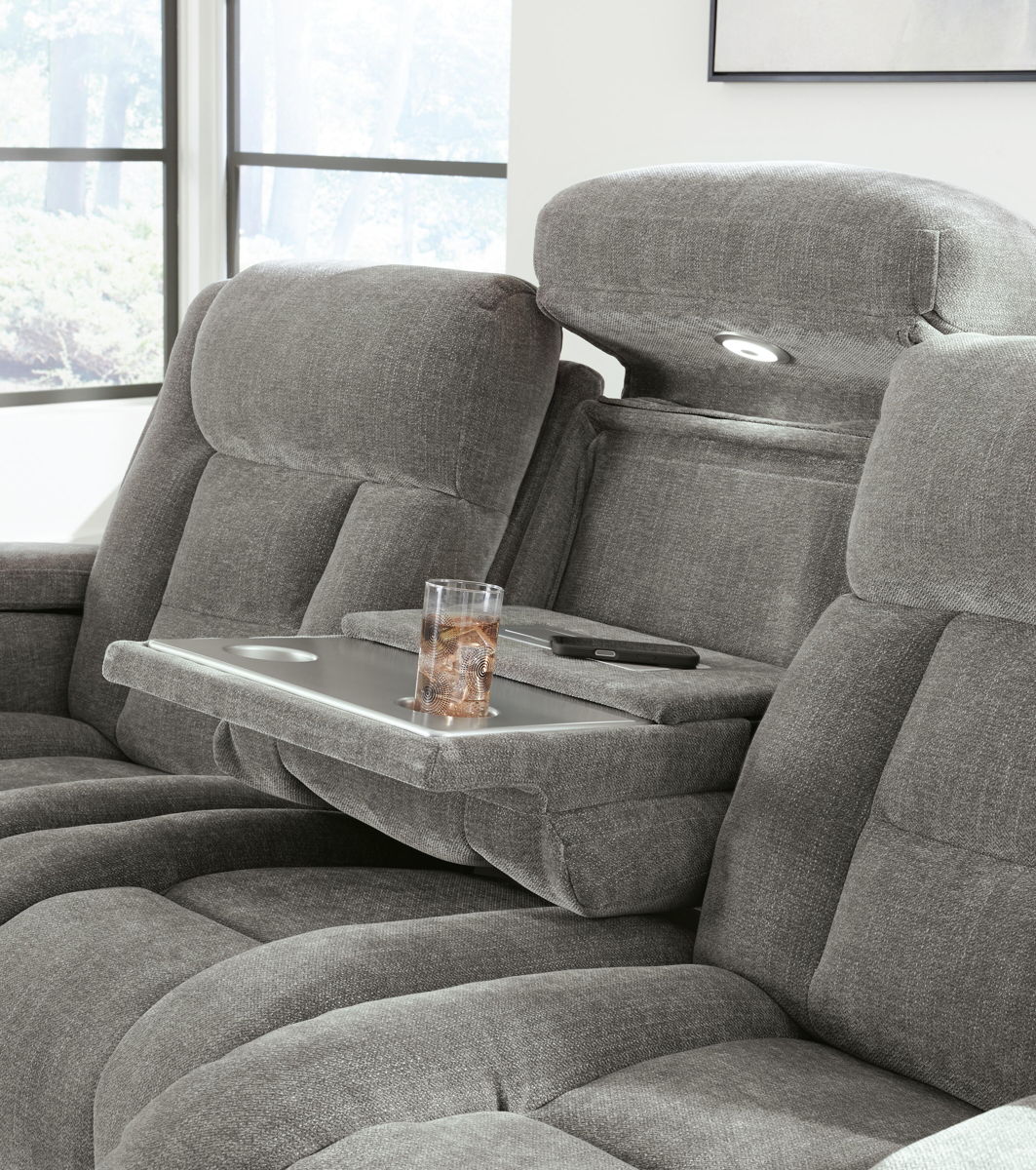 Mixed Motion - Power Reclining Sofa With Adjustable Headrest - Image 9