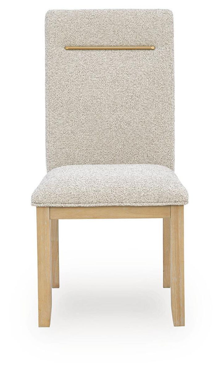 Lasinger - Dining Upholstered Side Chair (Set of 2) - Light Brown - Image 6