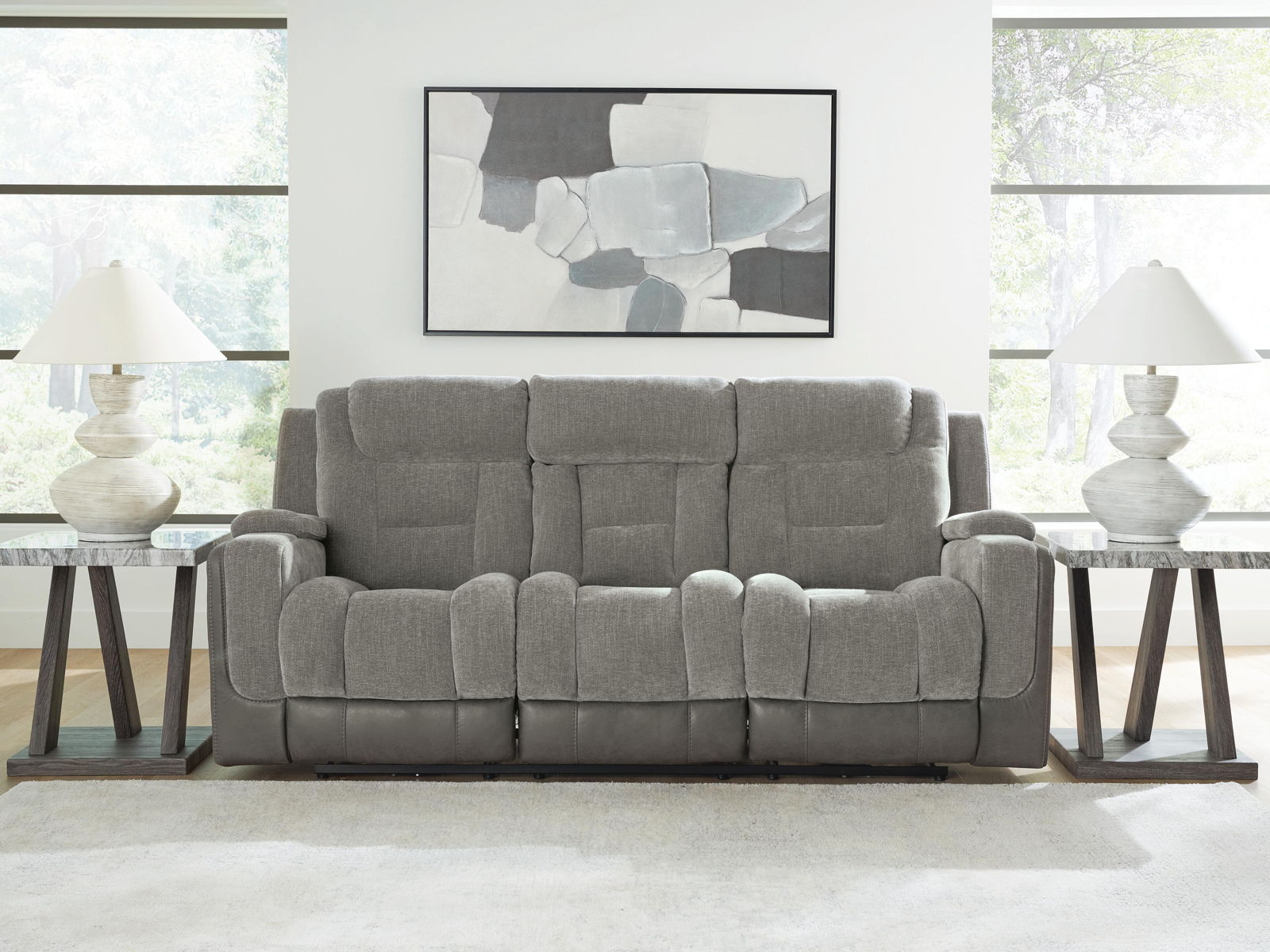 Mixed Motion - Power Reclining Sofa With Adjustable Headrest - Image 12