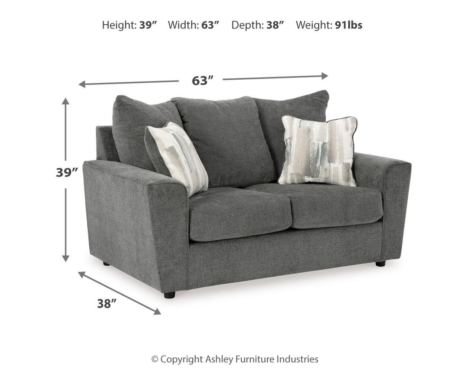 Stairatt - Loveseat - Image 7