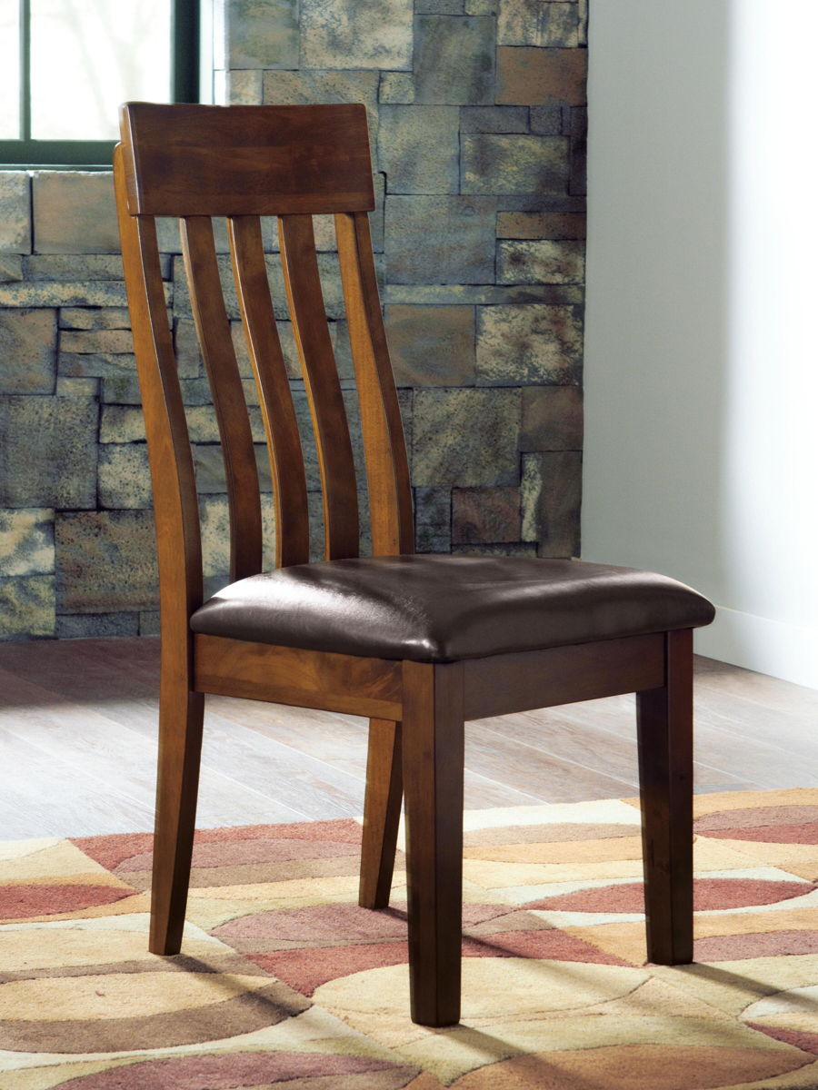 Ralene - Dining UPH Side Chair (Set of 2) - Medium Brown - Image 4