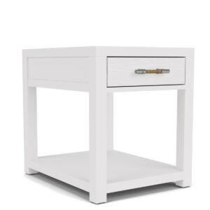 Rosalie - End Table - White