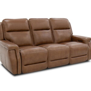 Morris - 3P Sofa (Zero Gravity, Drop Down Table) - Venetian-Honey