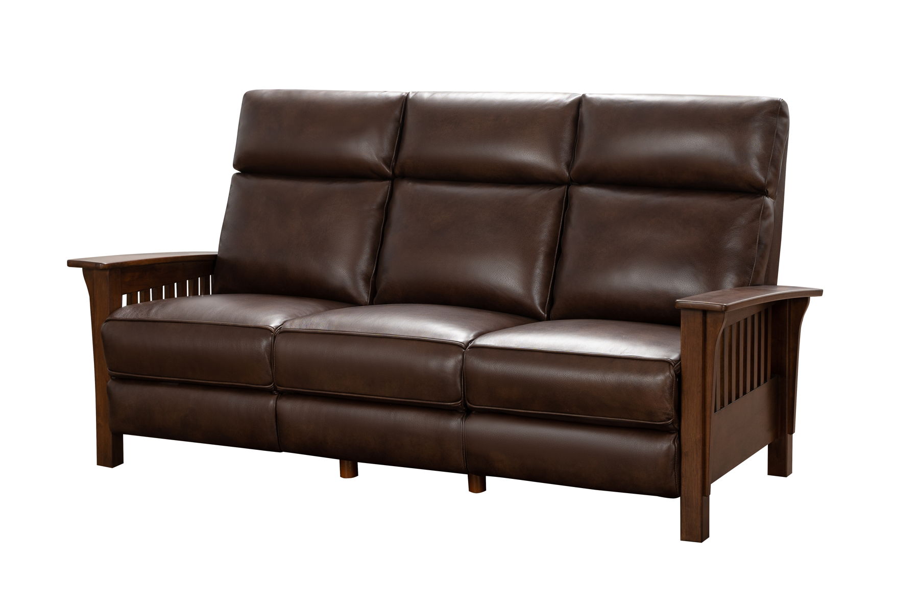 Artisan - Sofa-Recliner With Power, Power Headrest - Dark Brown - Image 7
