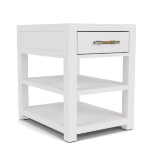 Rosalie - Chairside Table - White