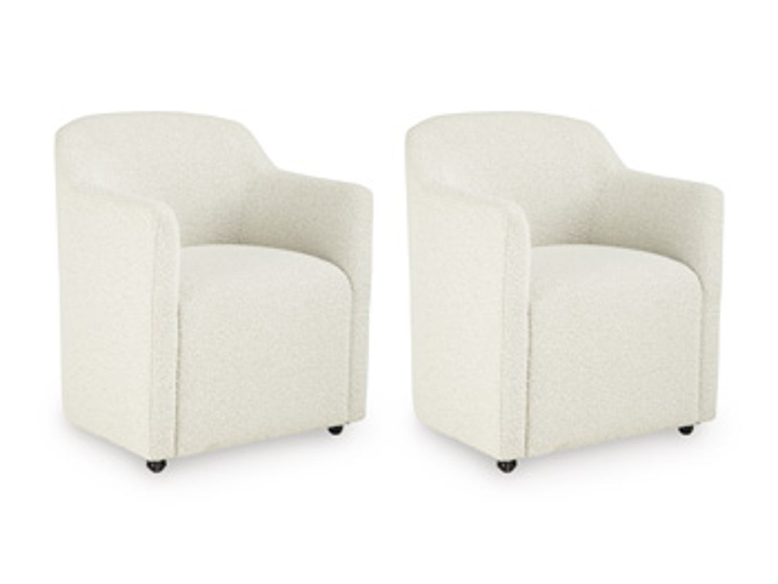 Radkin - Dining Upholstered Arm Chair (Set of 2) - Off White