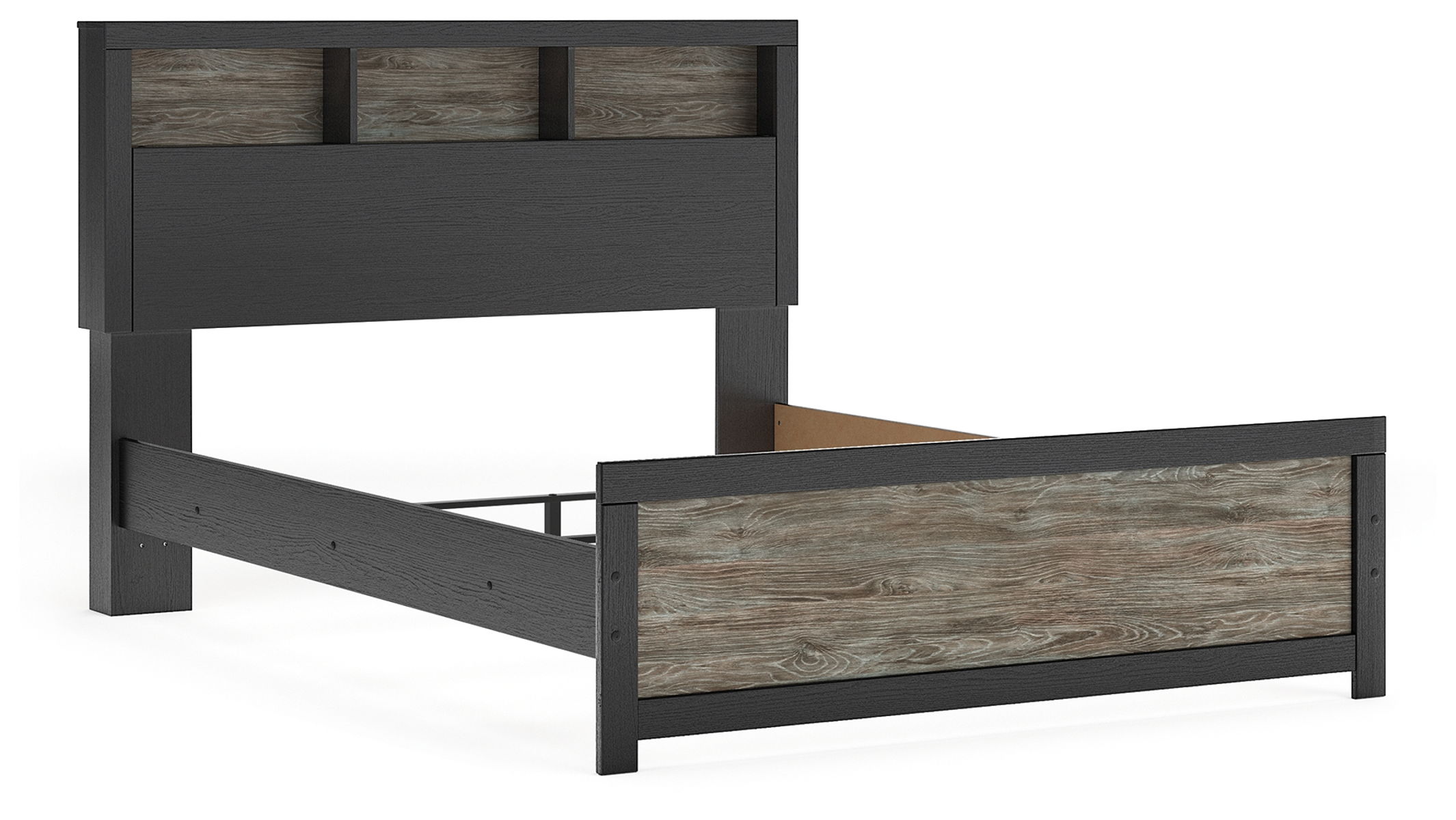 Broachmyn - Lighted Bookcase Panel Bed - Image 3