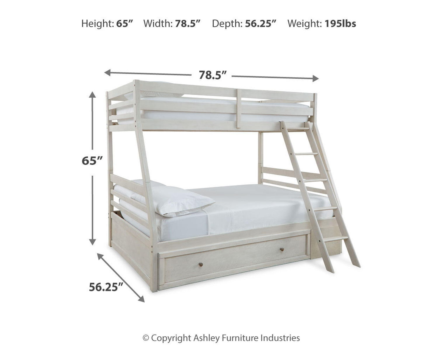 Robbinsdale - Bunk Bed With Storage - Image 16