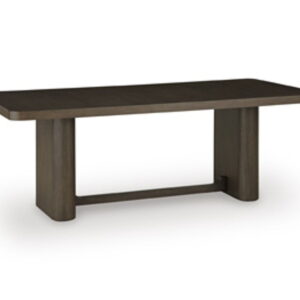 Radkin - Rectangular Dining Room Table - Burnished Brown