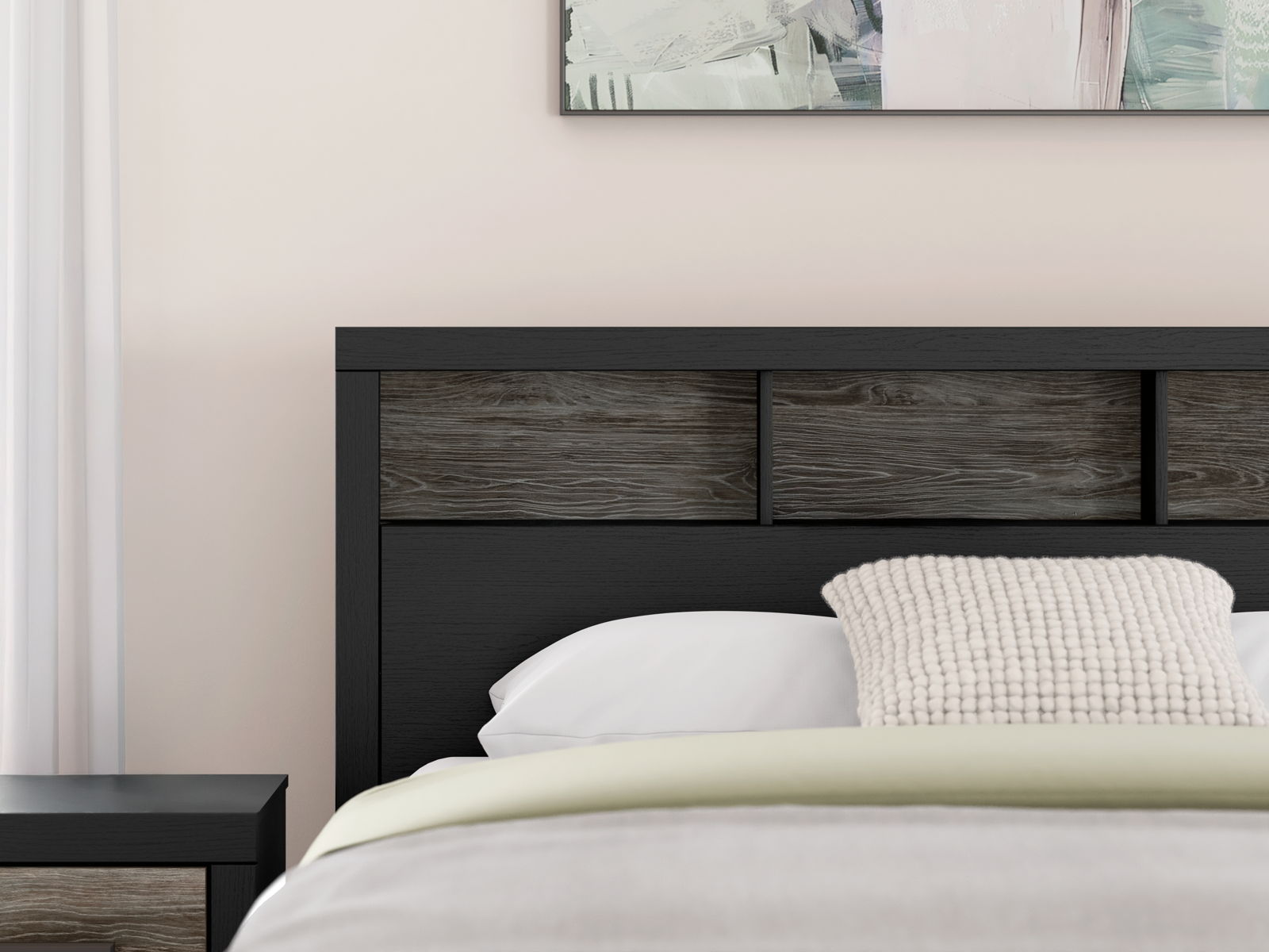 Broachmyn - Lighted Bookcase Panel Bed - Image 15