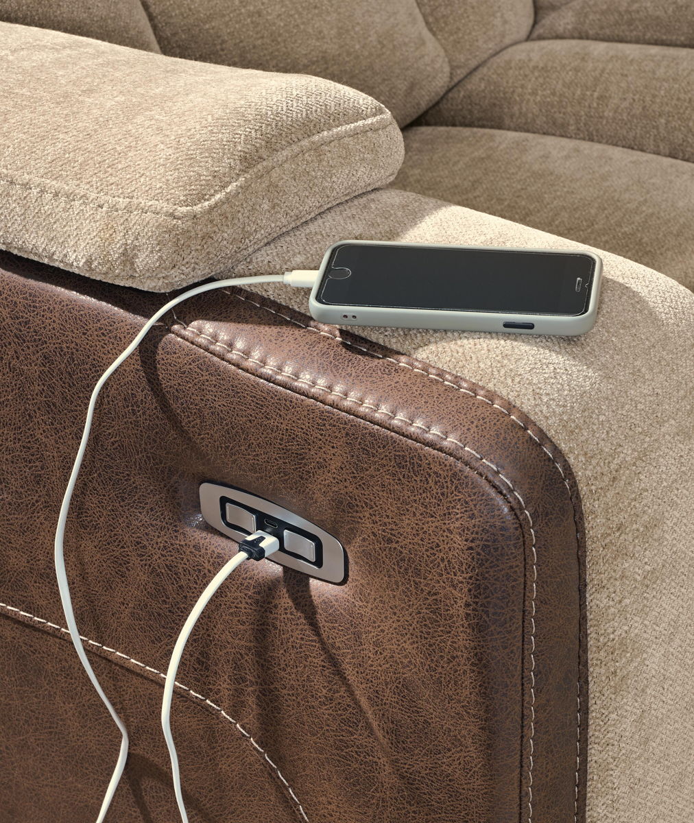Mixed Motion - Power Reclining Sofa With Adjustable Headrest - Image 19