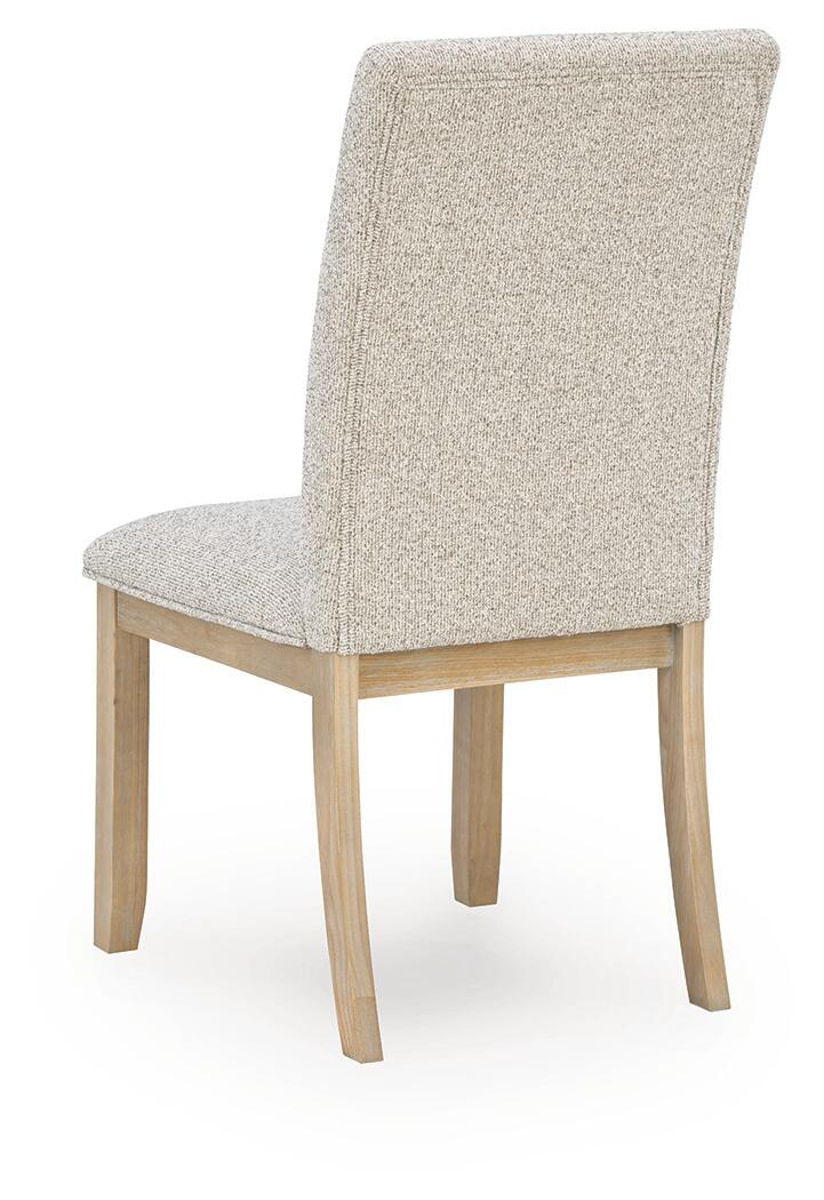 Lasinger - Dining Upholstered Side Chair (Set of 2) - Light Brown - Image 4