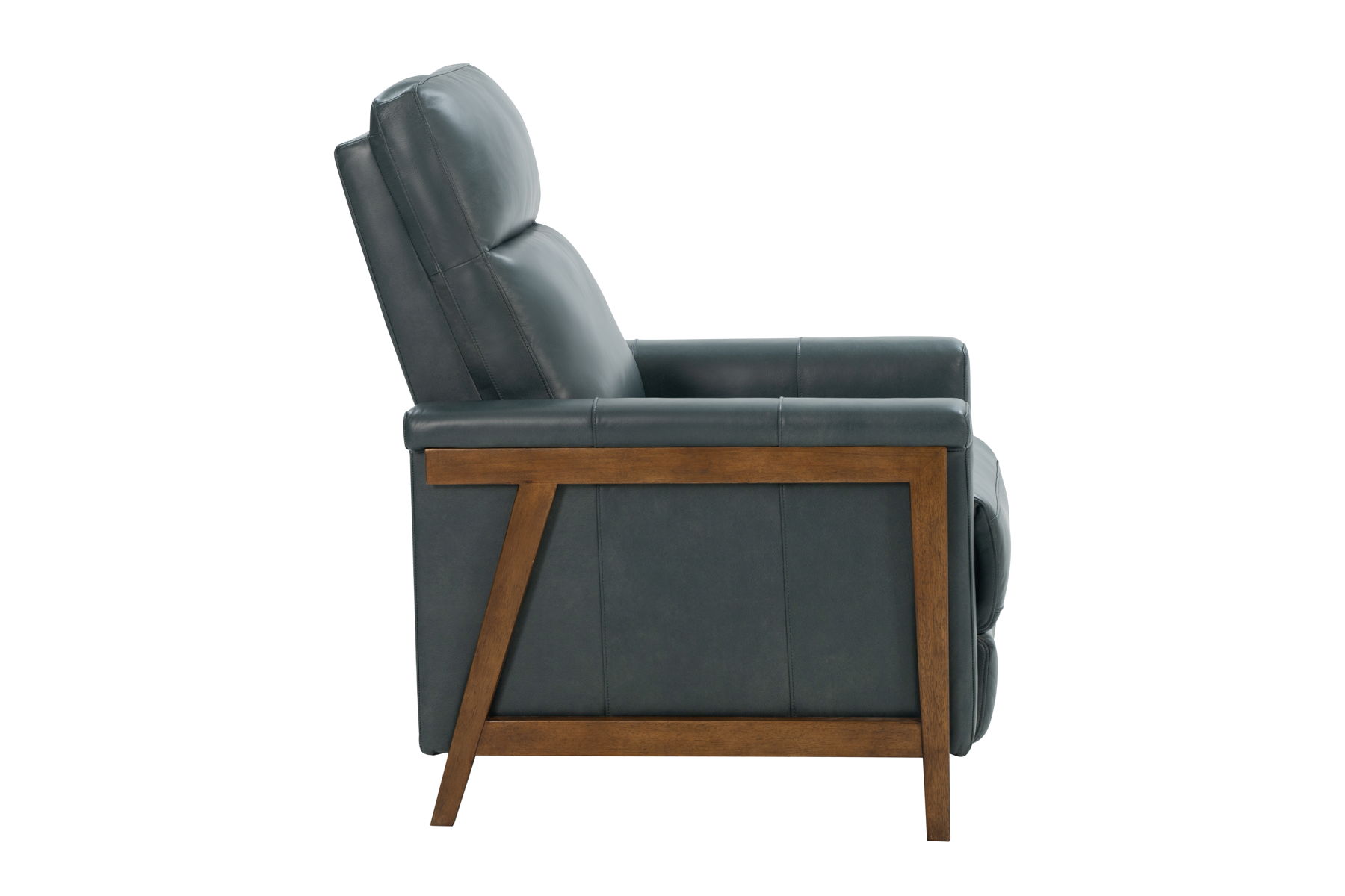 Lewiston (B) - Push Thru The Arm Recliner - Bluegray - Image 3
