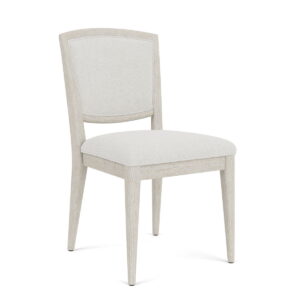 Carmella - Upholstered Back Side Chair (Set of 2) - Pebble Oak