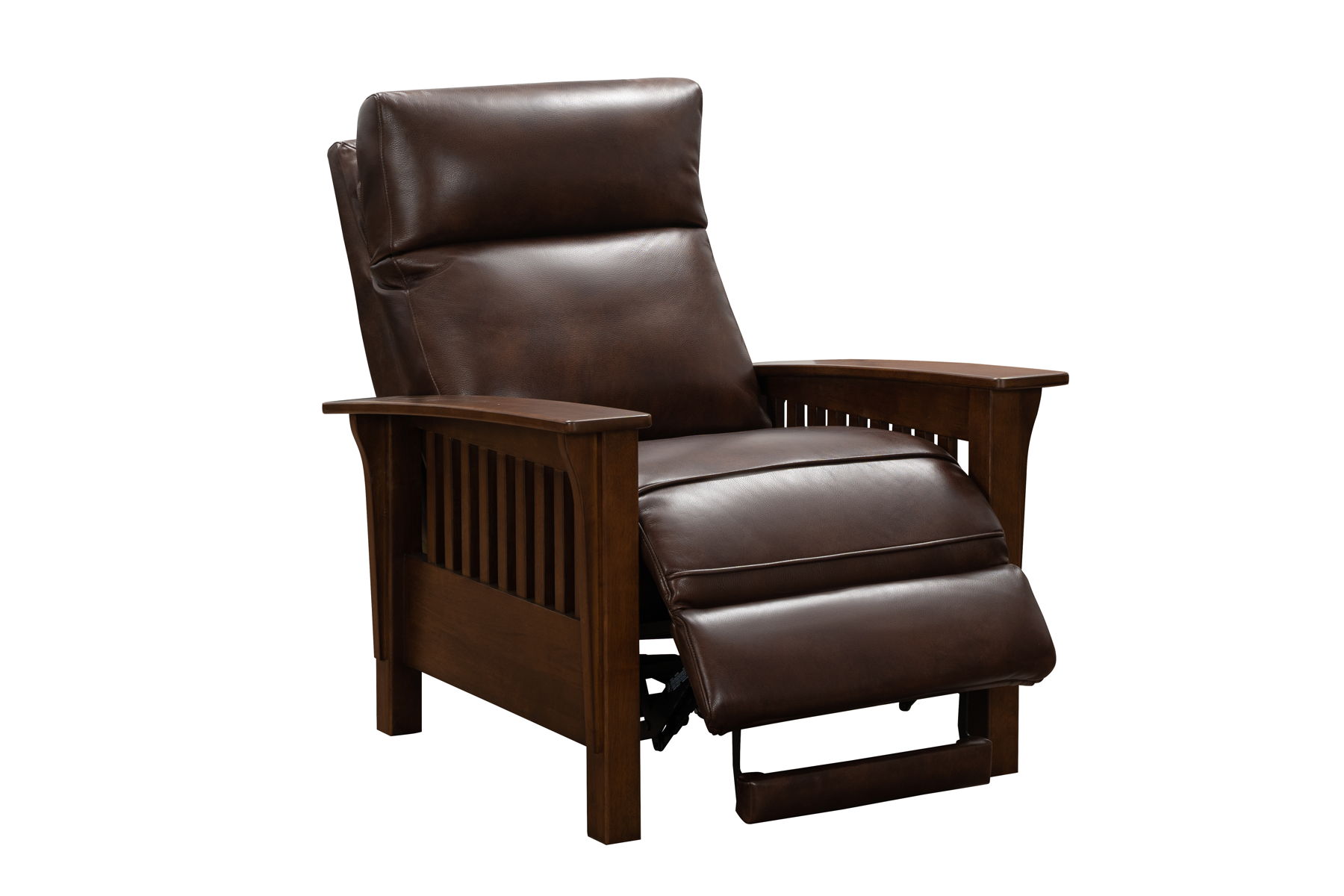 Artisan - Power Recliner-With Power Headrest - Dark Brown - Image 5