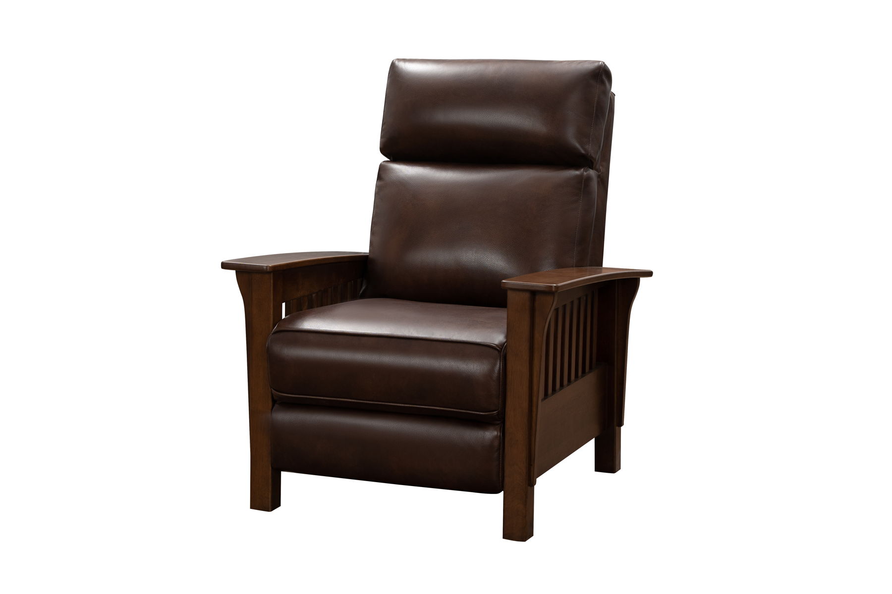 Artisan - Power Recliner-With Power Headrest - Dark Brown - Image 2