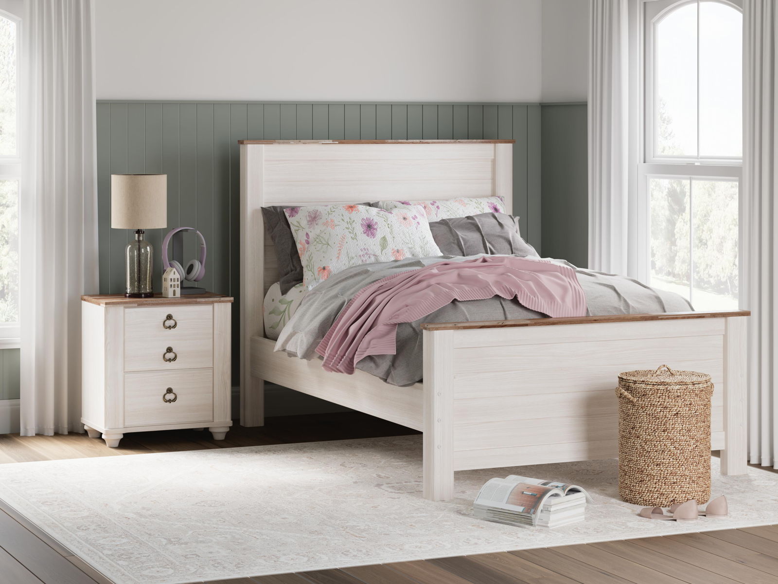 Willowton - Panel Bed - Image 6