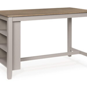 Harperfeld - Rectangular Dining Room Counter Table - Natural / Gray