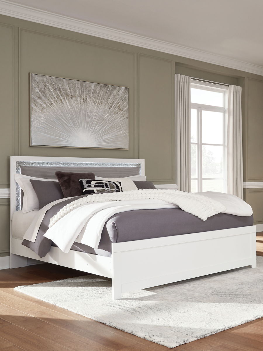 Maeling - Upholstered Panel Bed - Image 4
