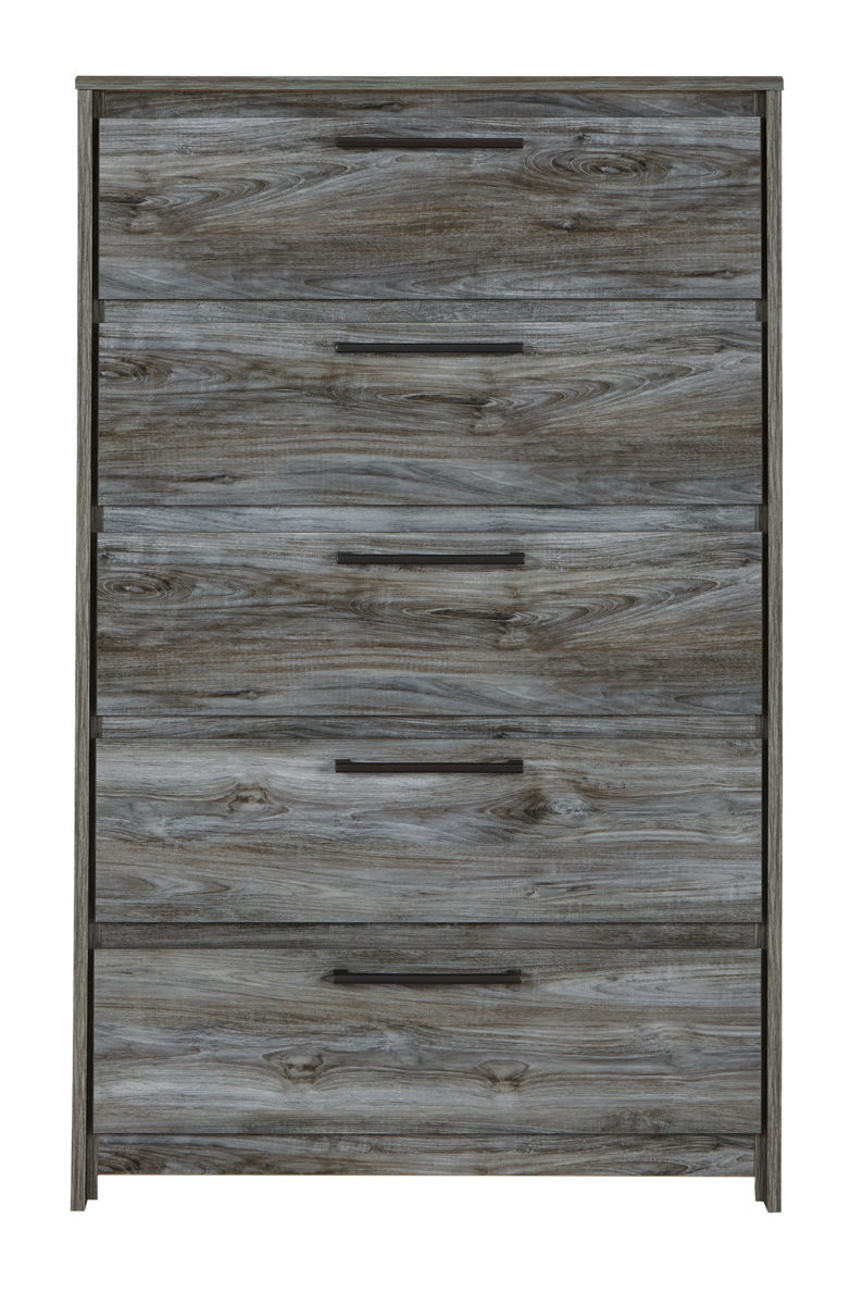 Baystorm - Five Drawer Chest - Gray - Image 3