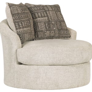 Soletren - Swivel Accent Chair - Stone