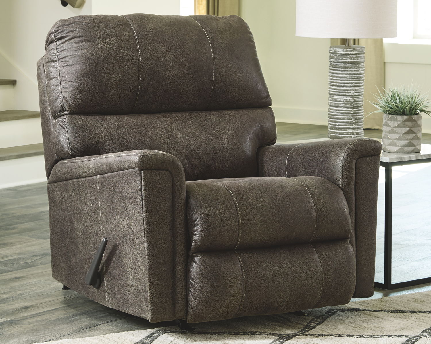 Navi - Rocker Recliner - Smoke - Image 2