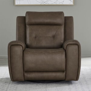 Beckham - Swivel Glider Recliner P2 - Aline Saddle