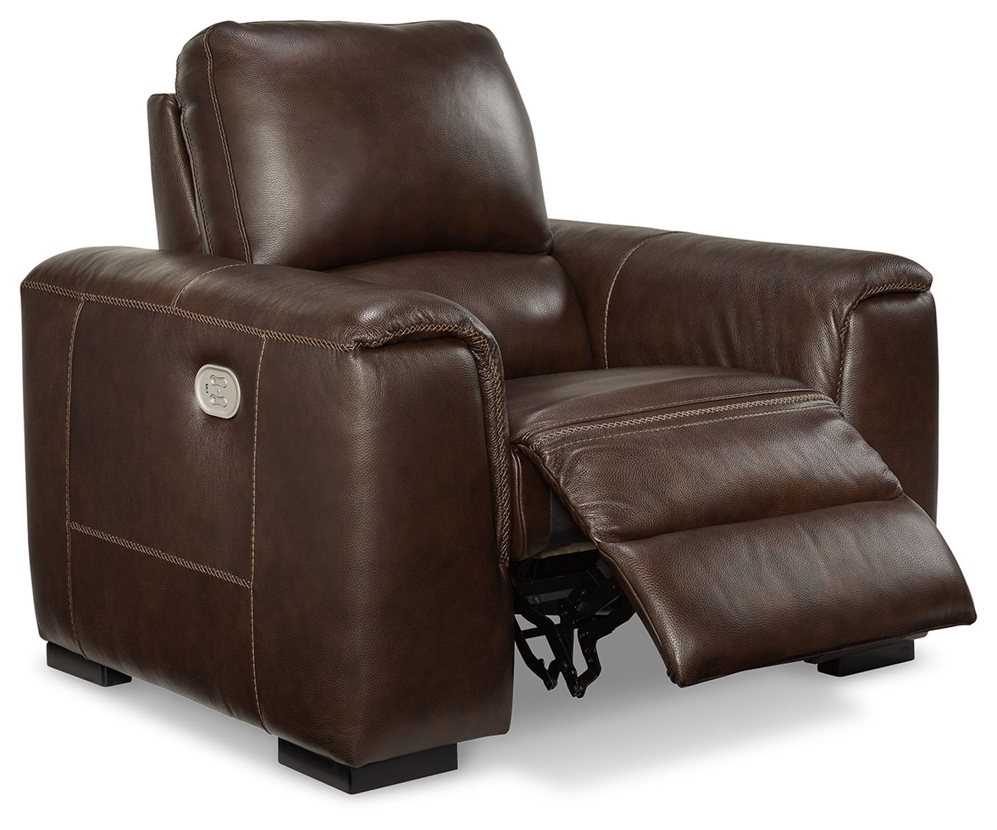 Alessandro - PWR Recliner/Adj Headrest - Walnut - Image 2