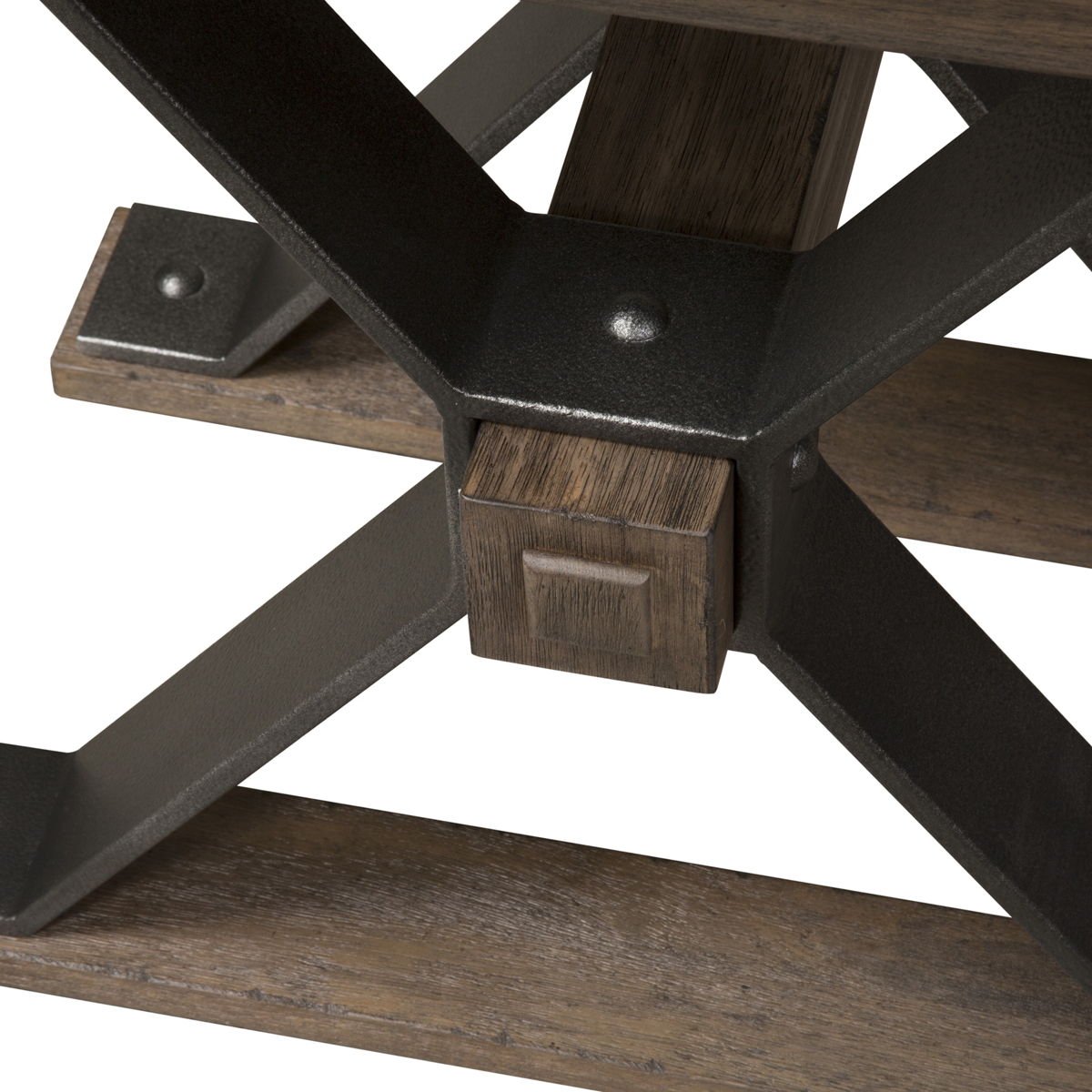 Sonoma Road - Chair Side Table - Weathered Beaten Bark - Image 5