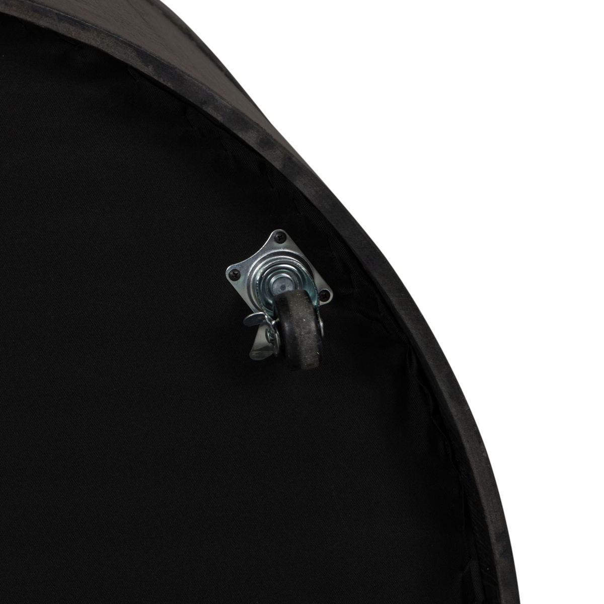 Modern Farmhouse - Drum Cocktail Table - Dusty Charcoal - Image 5