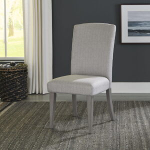 Palmetto Heights - Upholstered Side Chair - Shell White & Driftwood