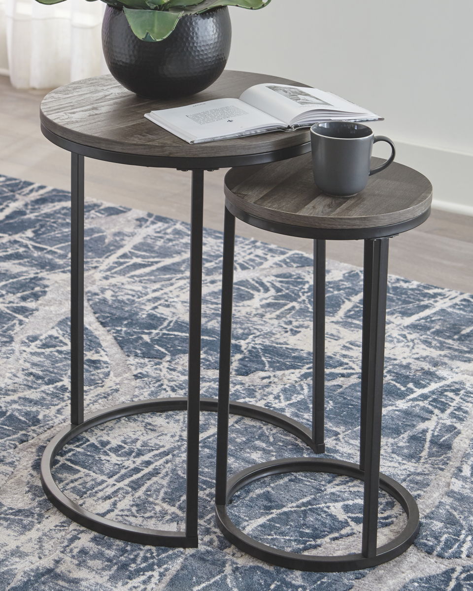 Briarsboro - Accent Table Set (Set of 2) - Black / Gray - Image 5