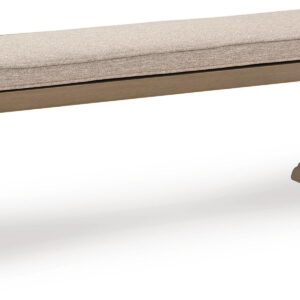 Laguna Heights - Bench With Cushion - Beige